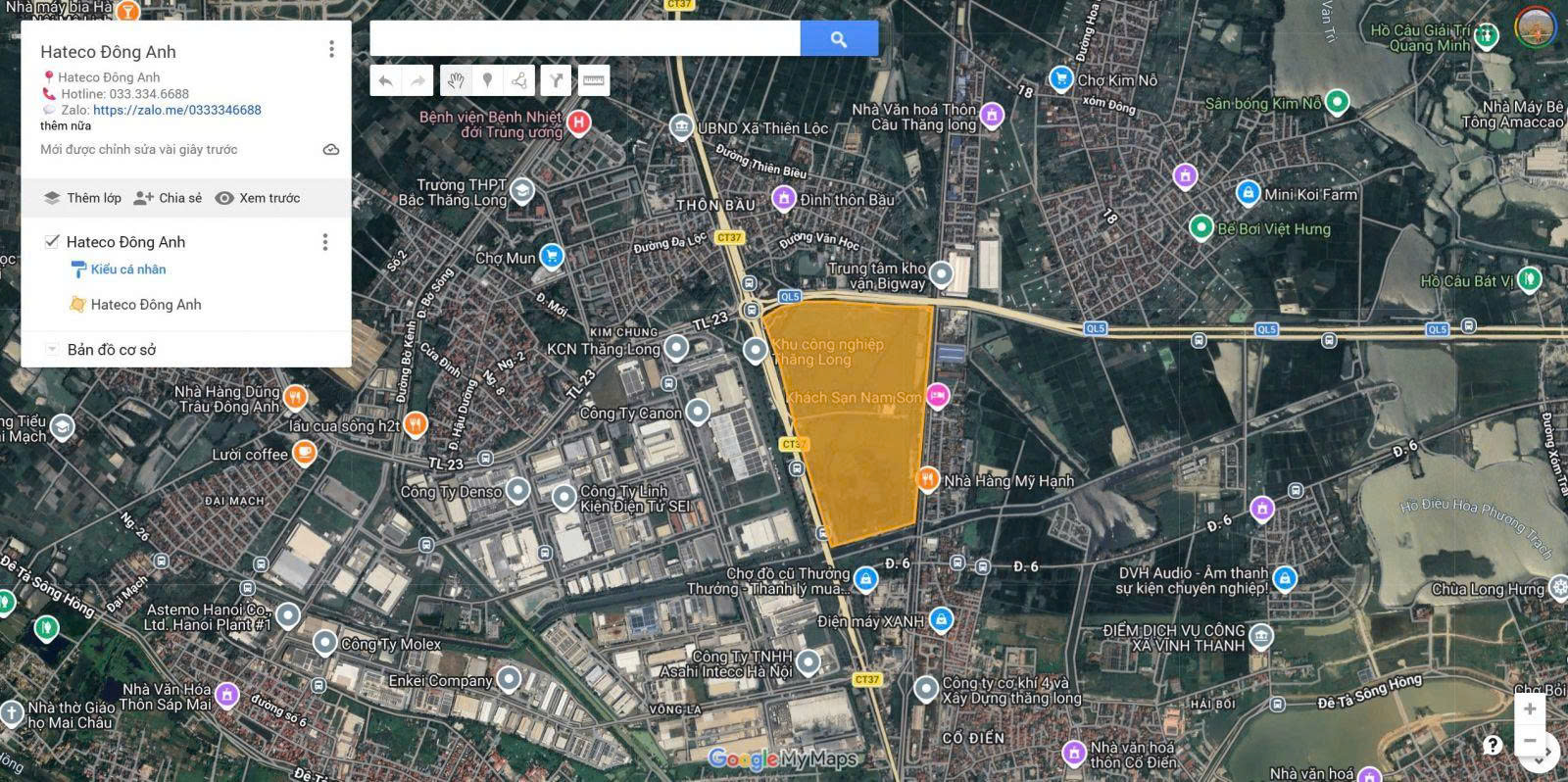 the-intercentral-dong-anh (13) Vị trí thực tế dự án The Intercentral Đông Anh